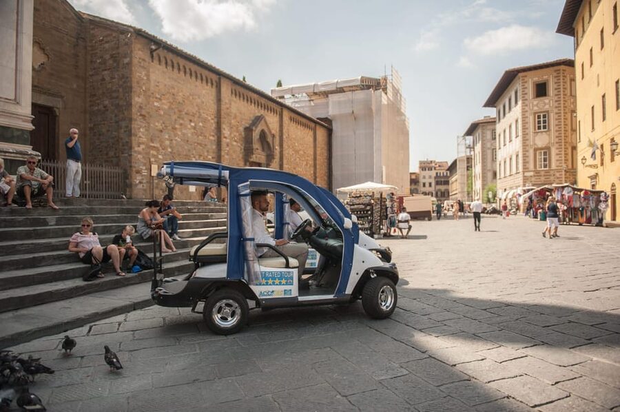 Florence: Old Town Golf Cart Excursion - Santa Maria Novella and the River Arno