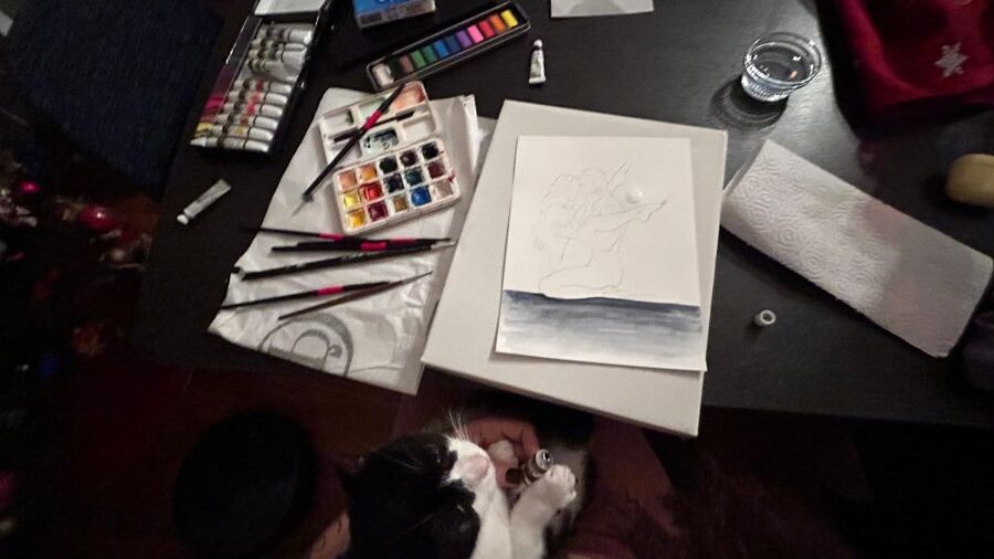 Florence : Painting and Wine - Who will enjoy this Florence painting activity