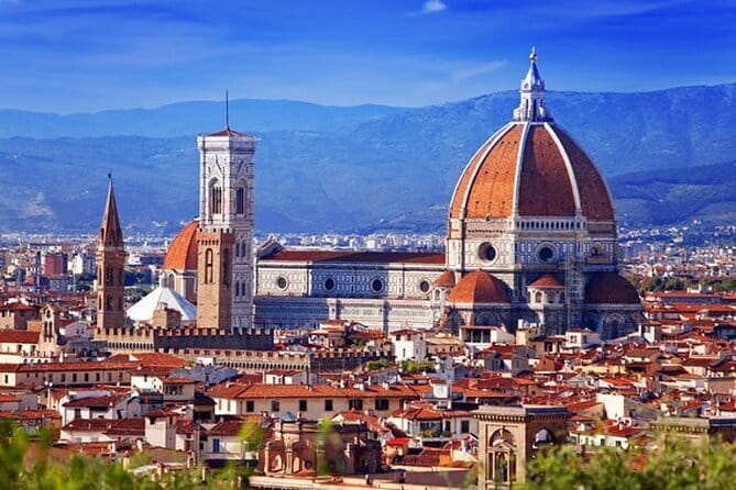 Florence panoramic view Giotto's Bell Tower and Cathedral Ticket - The 414-step climb up Giotto’s Bell Tower