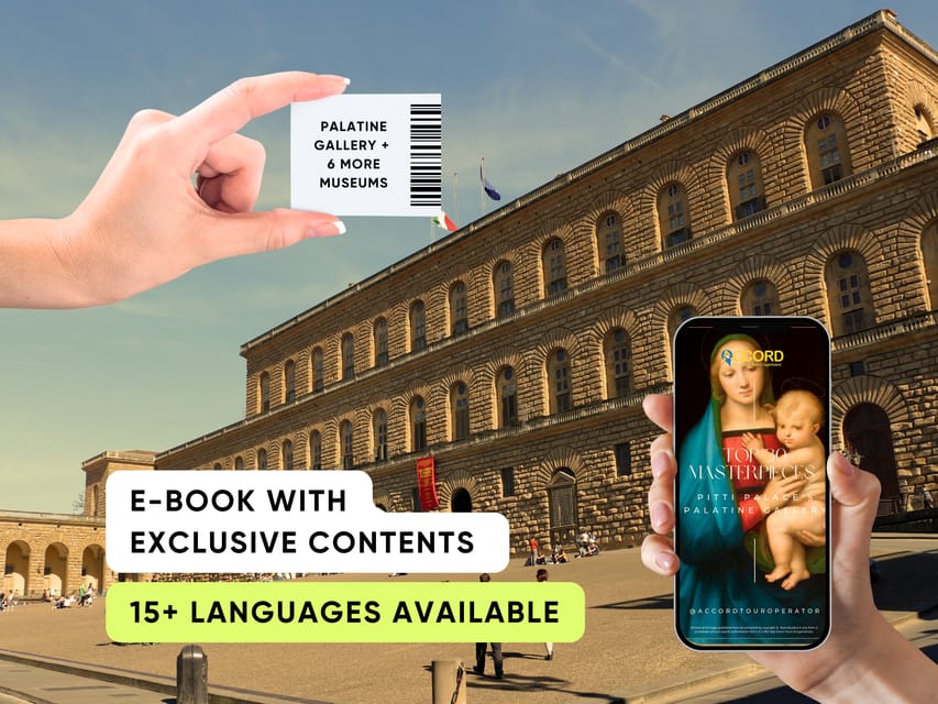 Florence: Pitti Palace 7 Museums Entrance Ticket & eBook - Start with the timed Palatine Gallery