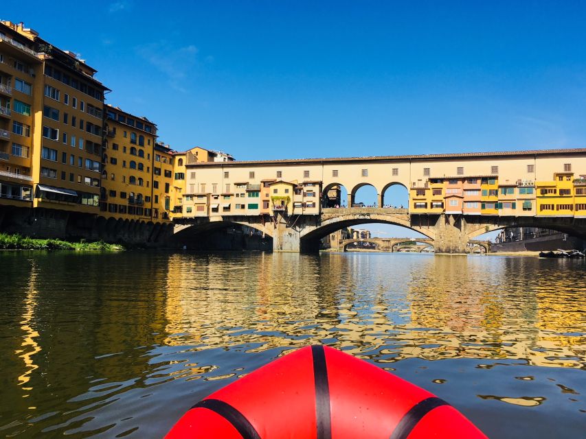 Florence: Ponte Vecchio and City Sights Guided Kayak Cruise - Safety briefing and first paddle