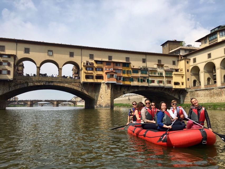 Florence: Pontevecchio Bridge and City Sights Rafting Cruise - Guides make the difference