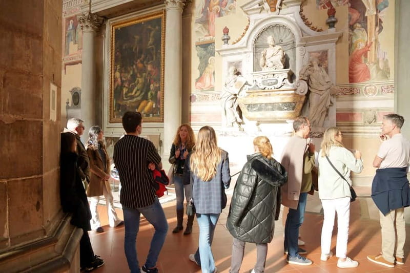 Florence: Santa Croce Church Tour with Entry Ticket - Michelangelo, Machiavelli, Galileo, and Dante