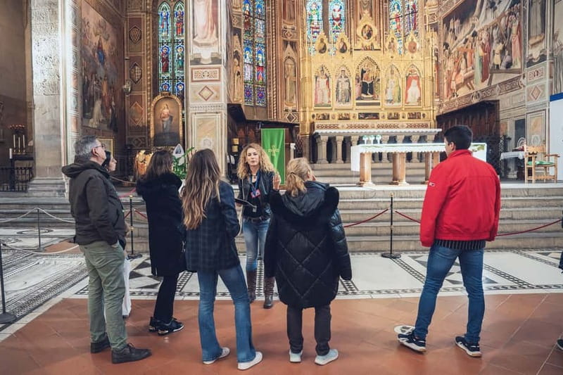 Florence: Santa Croce Church Tour with Entry Ticket - Donatello’s crucifix and Brunelleschi’s chapel
