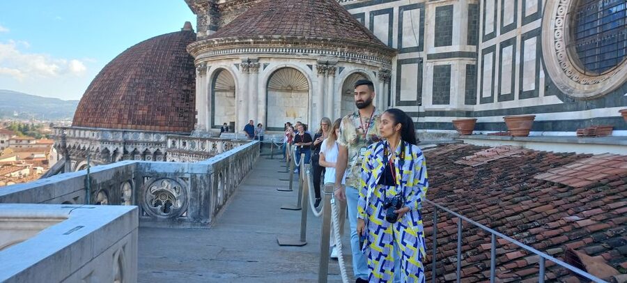 Florence: Skip-the-Line Duomo Guided Tour and Rooftop Dome - Florence from the top of the cupola