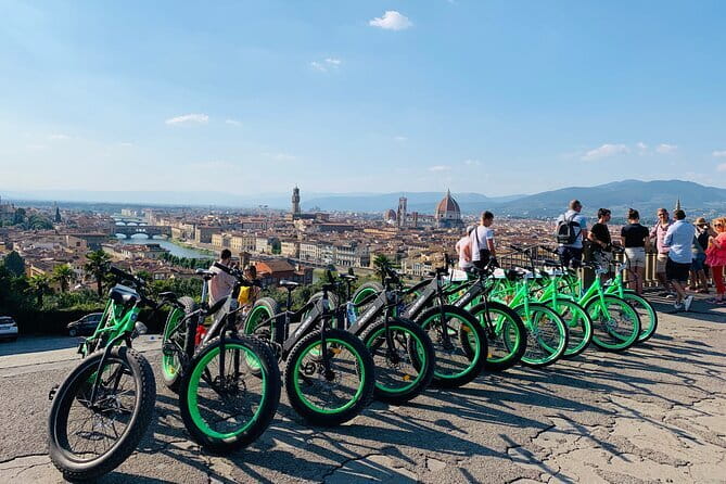 Florence Small Group Electric Bike City Tour - San Lorenzo and the Medici church