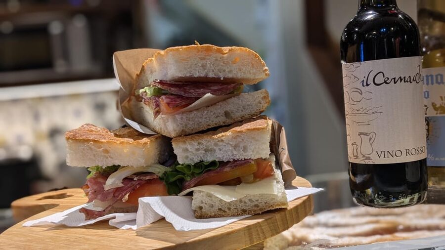 Florence: Street Food Walking Tour with Wine - A first taste of Florence at San Lorenzo