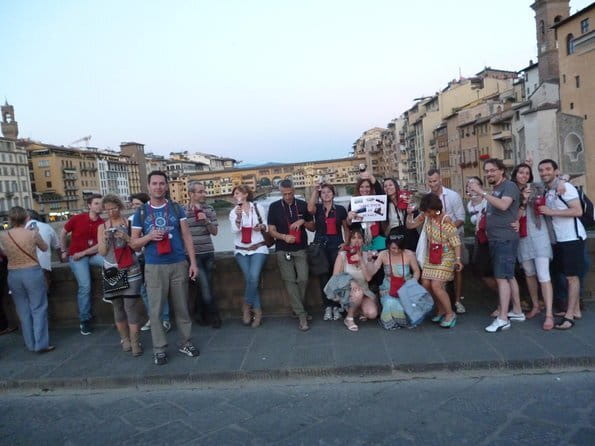 Florence Sunset Wine Tour - Crossing into Oltrarno for a different Florence