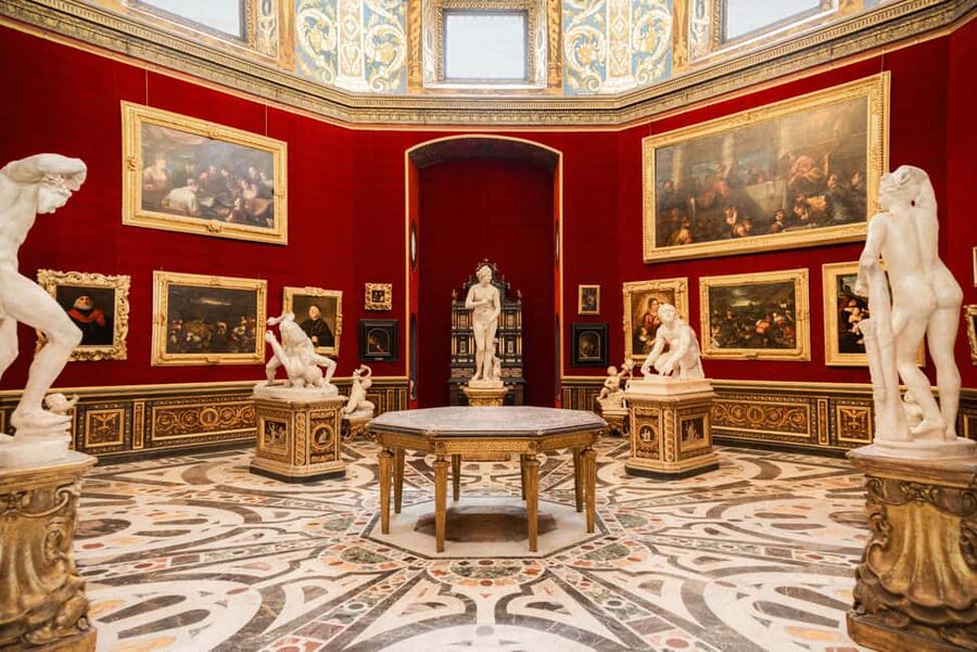 Florence: Timed Entry to Uffizi with Optional Audio Guide - The Uffizi route, from Roman sculpture to Renaissance masters