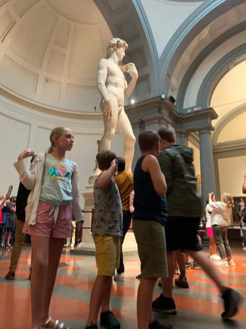 Florence: Tour for Kids w/ Michelangelo Statue of David - Meeting Michelangelo’s David at the Academy Gallery