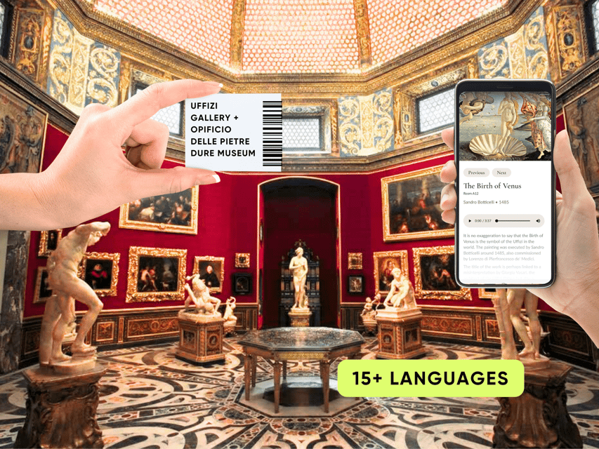 Florence: Uffizi Priority Ticket & Masterpieces Audio App - What priority entry really means
