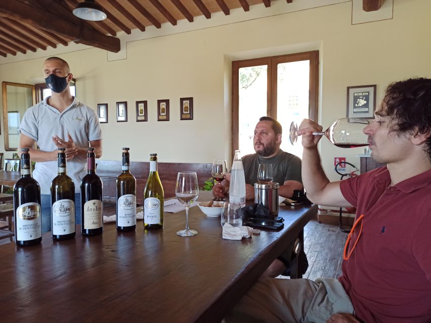 Florence: Valdorcia Wine, Brunello Montalcino, Montepulciano - Key points at a glance