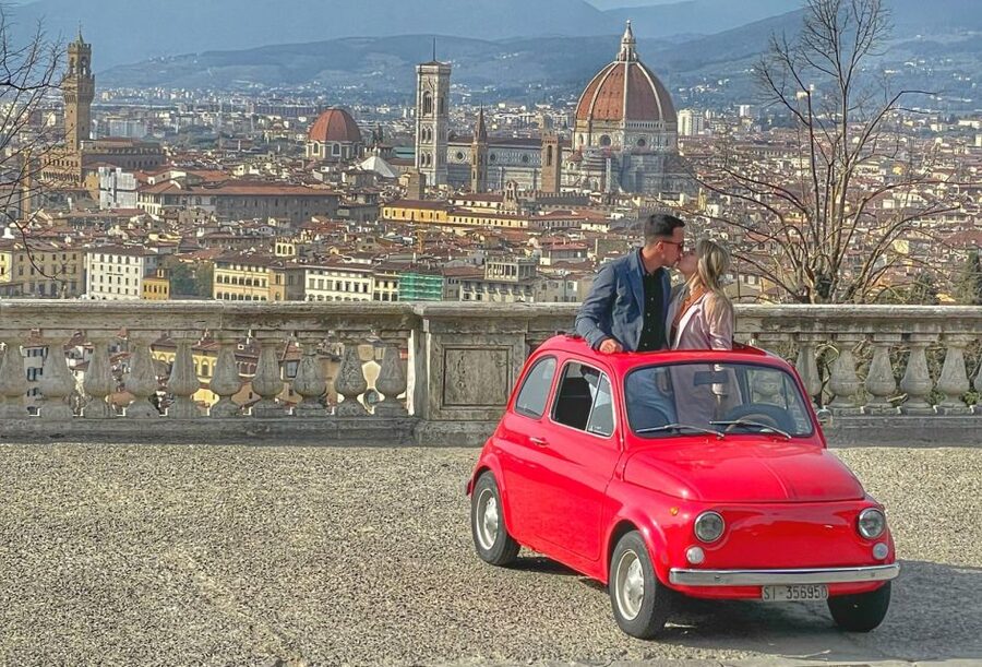 Florence: Vintage Fiat 500 Tour with Wine Tasting at Winery - Starting at Via del Campuccio, 90