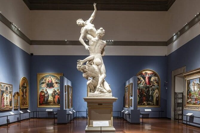 Florence Walking Tour with Accademia, Uffizi & Lunch - Medici Florence at Palazzo Medici Riccardi and San Lorenzo