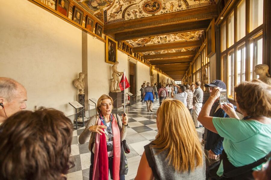Florence: Walking Tour with Skip-the-Line Accademia & Uffizi - Timing, meeting point, and booking details