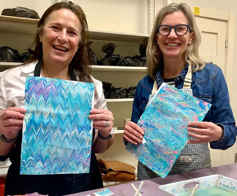 Florentine Paper Marbling Artisan Experience - Your turn to make marbled paper