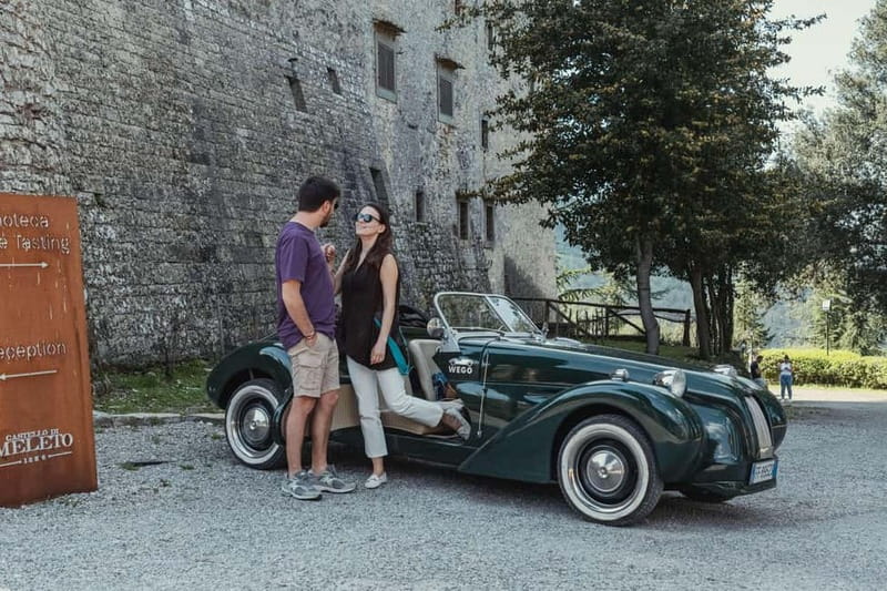 From Firenze | Chianti day tour in a classic car - Leaving Florence from Piazza di Verzaia