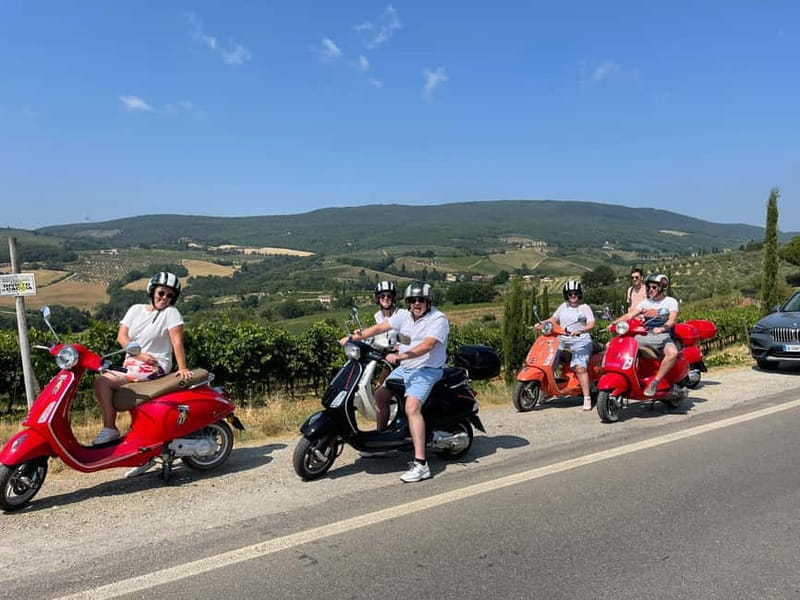 from Florence: All inclusive Tuscany Vespa Tour in Chianti - Leaving Florence for the Chianti hills