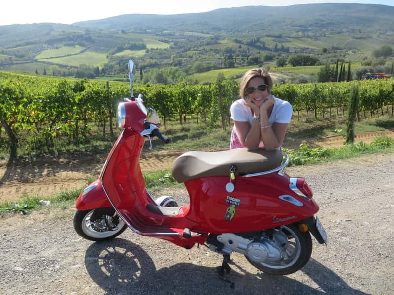 from Florence: All inclusive Tuscany Vespa Tour in Chianti - The documents and deposit are not small details