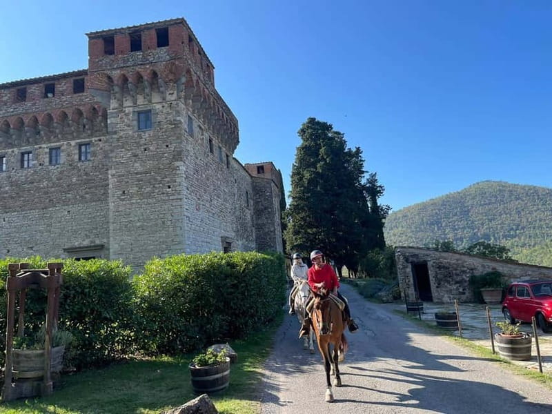 From Florence: Horse Ride and Wine Tour at Estate with Lunch - From the stable to a noble Chianti estate