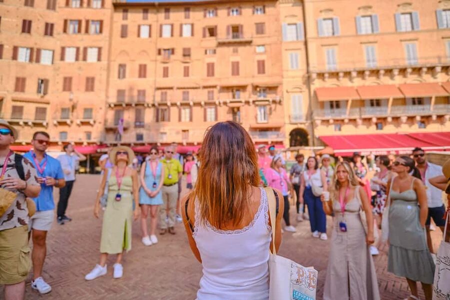 From Florence: Private Pisa, Siena and San Gimignano Trip - Piazza del Campo and Siena’s medieval center