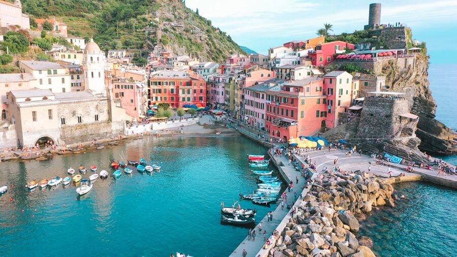 From Florence: Seaside Beauty Day Trip to Cinque Terre - Vernazza and its protected little harbor