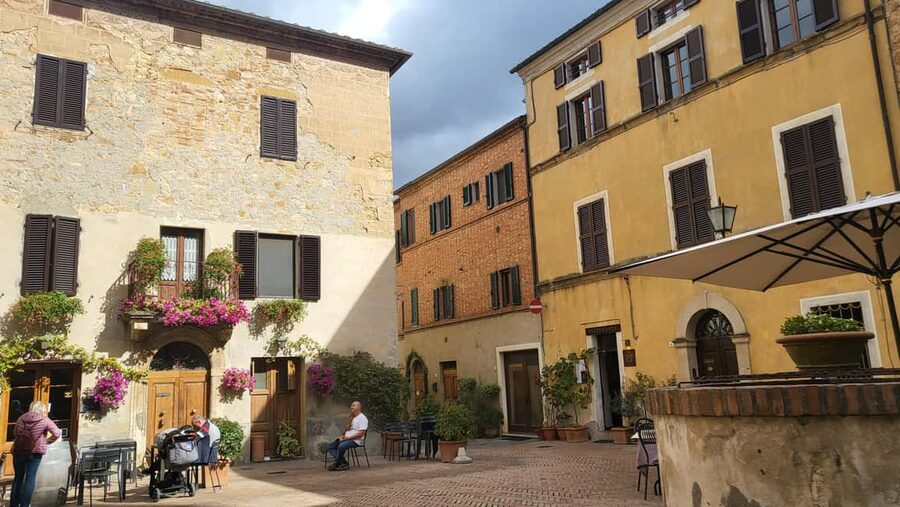 From Florence: Tuscany Hills Wine Tour - Montepulciano: steep streets, cellars, and film connections