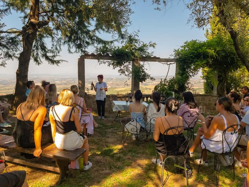 From Florence: Val D'Orcia Tour with Wine Tasting - The coach, guide, and pace of the day