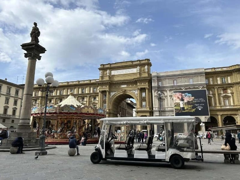 Golf Cart Firenze: Tour Guidato Esclusivo e Sostenibile - Florence by golf cart: a fast first look