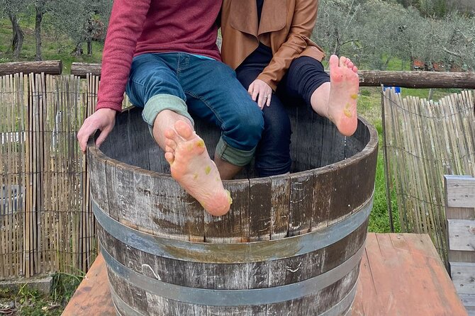 Grape Stomping Experience and Wine Tasting - A private tasting with bruschetta and snacks