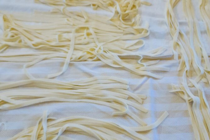 Homemade Pasta Class and Lunch in the Heart of Chianti - Making pasta with Valentina and Anna