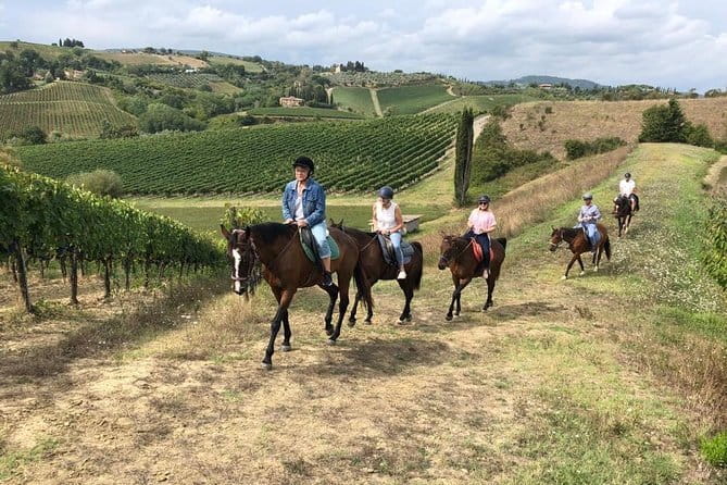 Horseback Ride in S.Gimignano with Tuscan Lunch Chianti Tasting - Key details at a glance