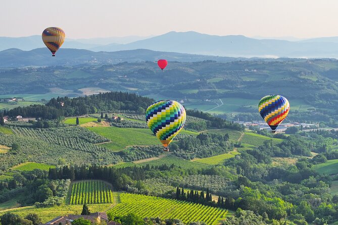 Hot Air Balloon ride in the Chianti Valley Tuscany - Does the $368.86 price make sense?