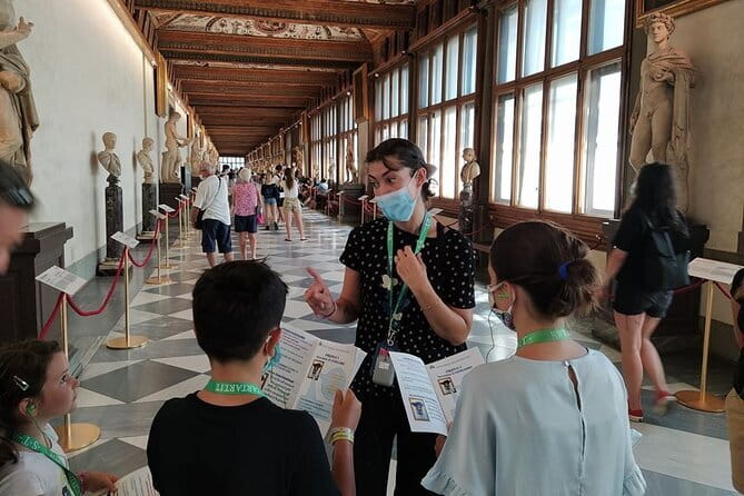 Kids treasure hunt in Uffizi museum Private, timed entry! - What your children actually do during the game