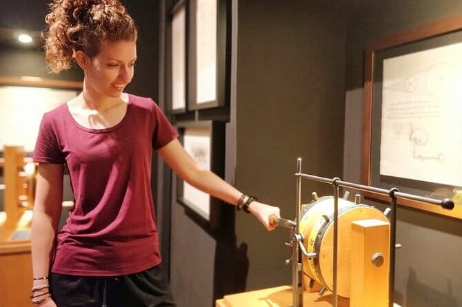 Leonardo Interactive Museum® Entrance Ticket - Hands-on machines that make the visit work
