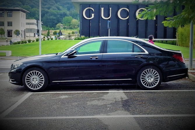 Luxury Chauffeur Service THE MALL from Florence to Reggello - The ride from Florence to Reggello
