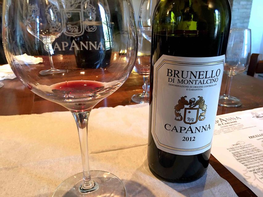 Montalcino: Small-Group Brunello Wine Tour from Florence - Key points at a glance