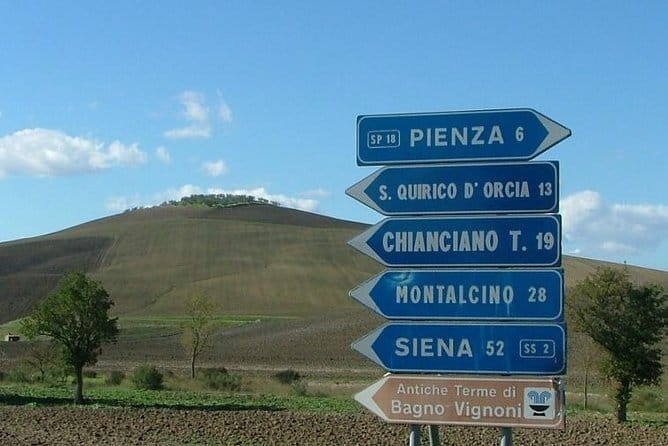 Montepulciano, Montalcino, Pienza from Florence - Key points at a glance