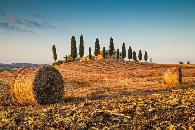 Montepulciano, Montalcino, Pienza from Florence - Pienza, the Renaissance ideal city