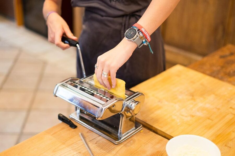 Neighborhood shopping & Homemade Pasta ! - Making two fresh pastas by hand