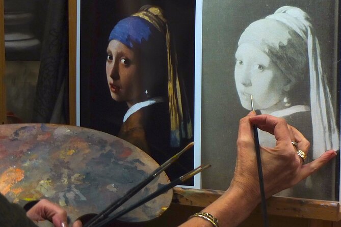 Oil Painting Class in Florence - Chiaroscuro, edges, and realistic skin tones