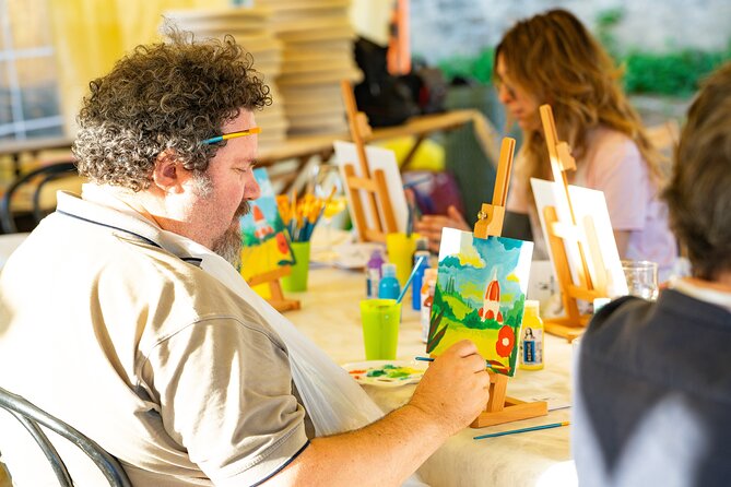 Paint And Drink Florentine Hills Art at La Birr'aia in Marignolle - Is the $60.23 price good value?