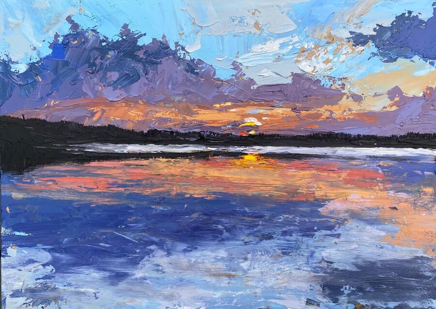 Palette Knife Painting Class Florence - What palette-knife painting feels like