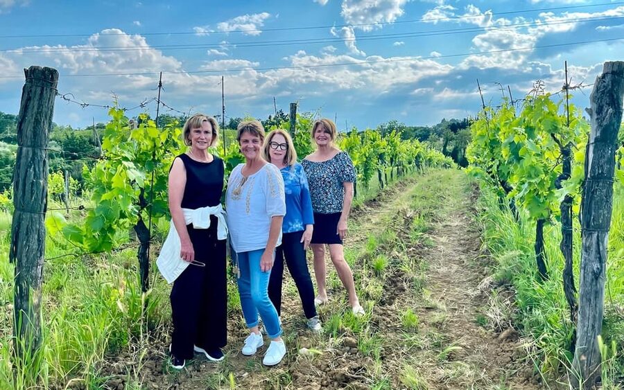 Pick Vegetables at the farm & Cook pasta - Sitting down to the meal you prepared