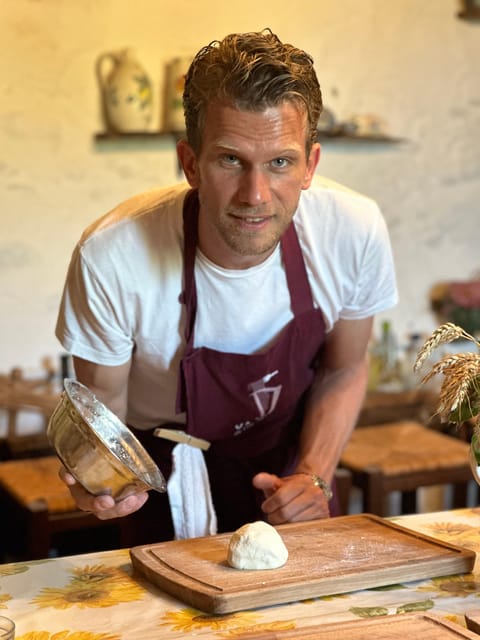 Pick Vegetables at the farm & Cook pasta - Cooking four courses with traditional recipes