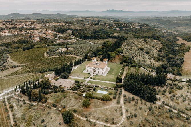 Private Chianti Safari: Off Road Tuscany Wine Tour with Lunch from Florence - Villa le Corti and its underground cellars
