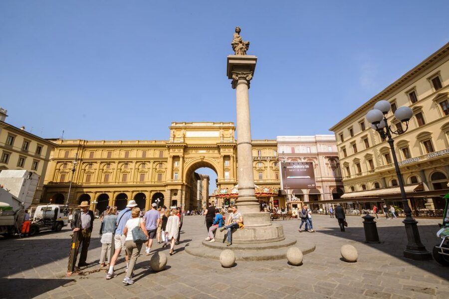 Private Flavors of Florence Walking Tour(Food&Wine Included) - Tuscan wine, cheese, and cured meats