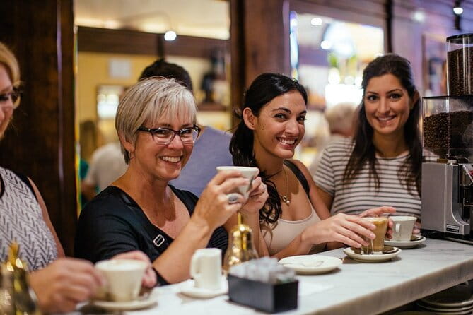 Private Florence Food Walking Tour with Wine and Food Tastings - Truffle sandwich and Prosecco on Via de’ Tornabuoni