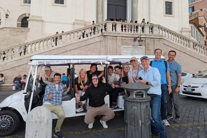 Private Golf Cart Tour of Florence - Meeting the cart at San Firenze