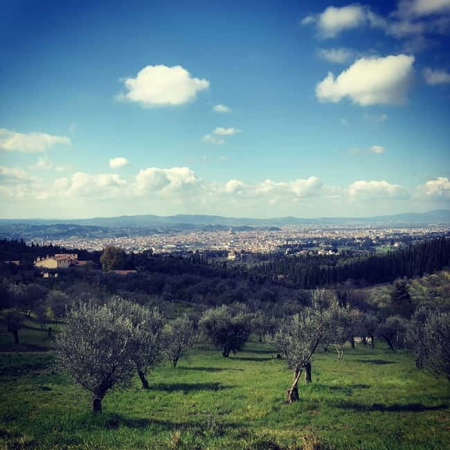 Private Hiking Florence Tour with Wine and Lunch or semi-pri - Leaving Florence for the cypress hills